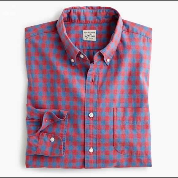 J. Crew Other - J. Crew secret wash shirt Heather poplin g…